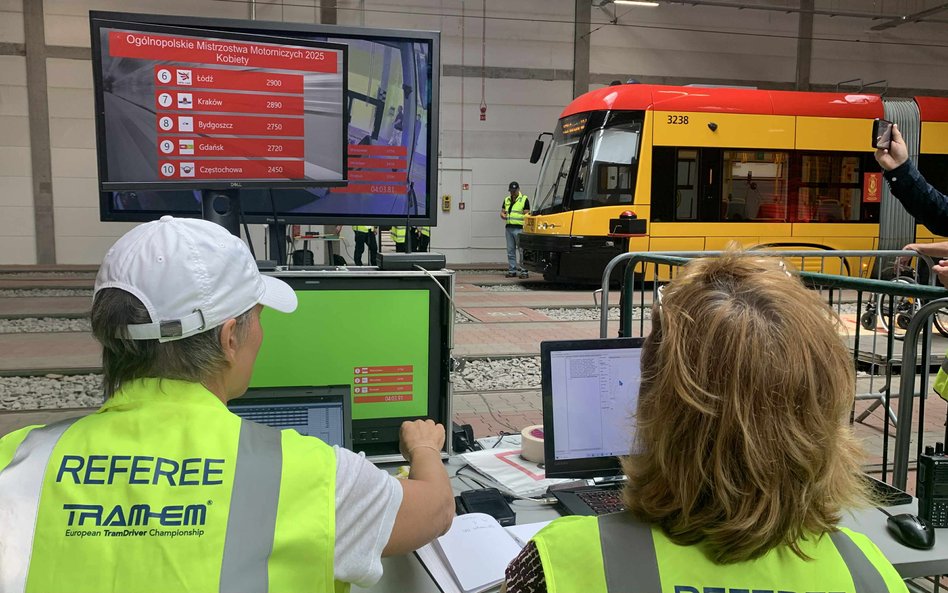 Sędziowie na bieżąco monitorują wyniki i czasy rywalizacji