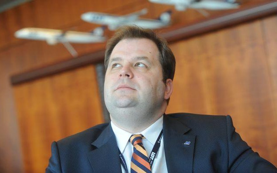 Sebastian Mikosz, były prezes LOT-u