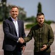 Prezydenci Andrzej Duda i Wołodymyr Zełenski