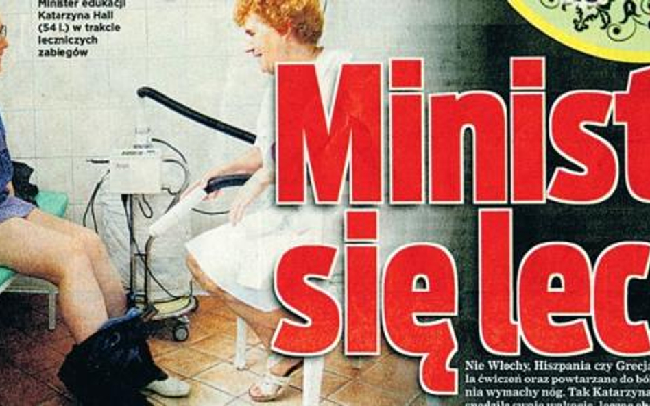 Kłopoty pani minister Hall z autokreacją