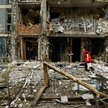 Ubiegłotygodniowy zmasowany atak dronów Rosji na Kijów