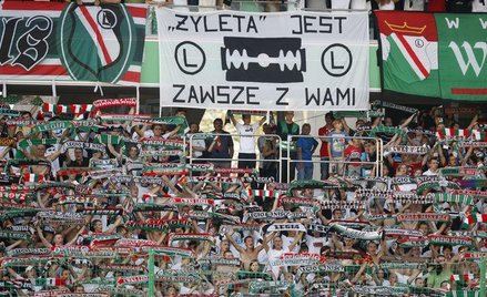 "Żyleta" - trybuna najwierniejszych kibiców Legii Warszawa