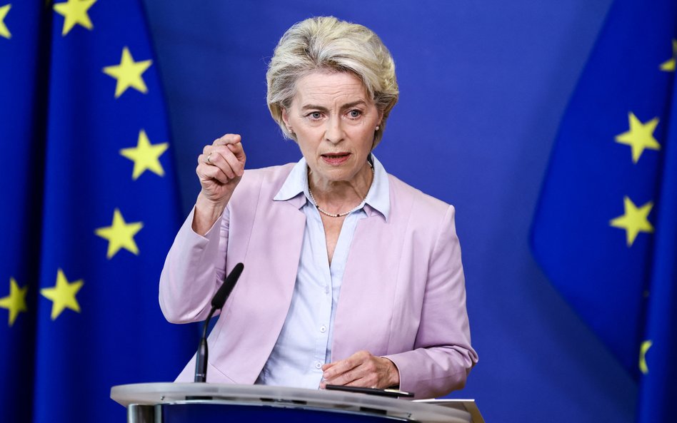 Ursula von der Leyen, przewodnicząca Komisji Europejskiej