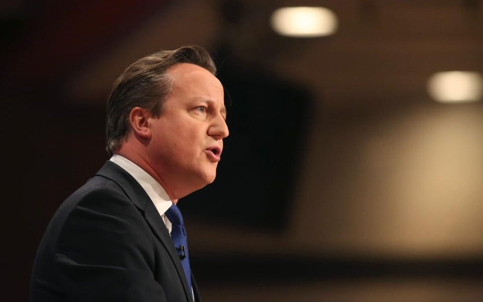 Premier Wielkiej Brytanii David Cameron