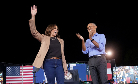 Kamala Harris i Barack Obama