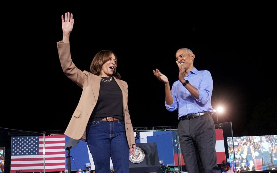 Kamala Harris i Barack Obama