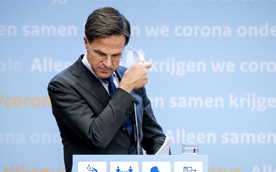 Premier Holandii Mark Rutte