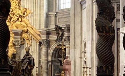 Protest w Bazylice Św. Piotra