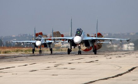 Rosyjskie myśliwce w Syrii