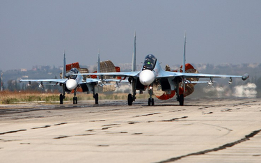 Rosyjskie myśliwce w Syrii