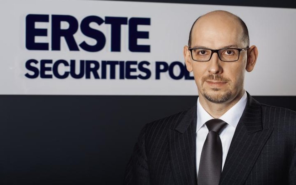 Piotr Prażmo, członek zarządu Erste Securities Polska oraz przewodniczący Rady Domów Maklerskich