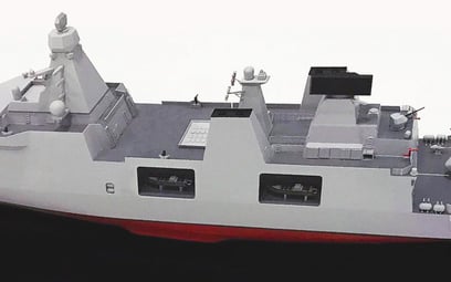 Wizja fregaty wielozadaniowej Typu 31e. Rys./Babcock.