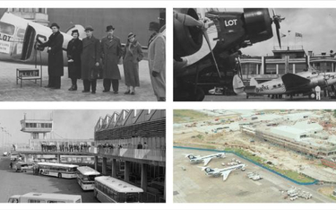 W ciągu tych 85 lat zmieniły się i infrastruktura lotniska i samoloty, które z niego startują