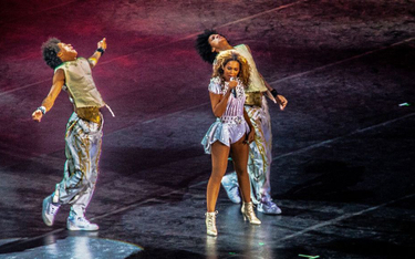 Beyonce na koncercie w Warszawie w 2013 roku