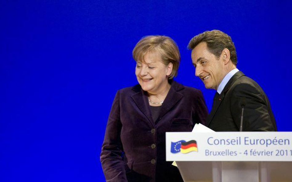 Angela Merkel i Nicolas Sarkozy spotkali się już w piątek w Brukseli