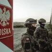 Żołnierze na granicy z Białorusią
