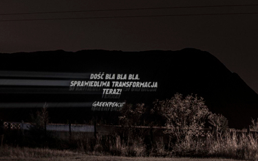 Greenpeace do Morawieckiego: Przestańcie oszukiwać górników