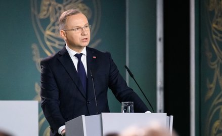 Prezydent Andrzej Duda przemawia podczas uroczystego Zgromadzenia Posłów i Senatorów z okazji 1000. 