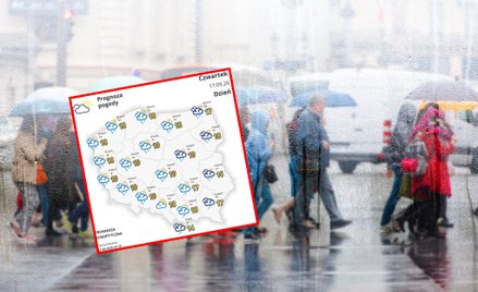 Deszcz, burze i ochłodzenie. Zmiana pogody pod koniec tygodnia
