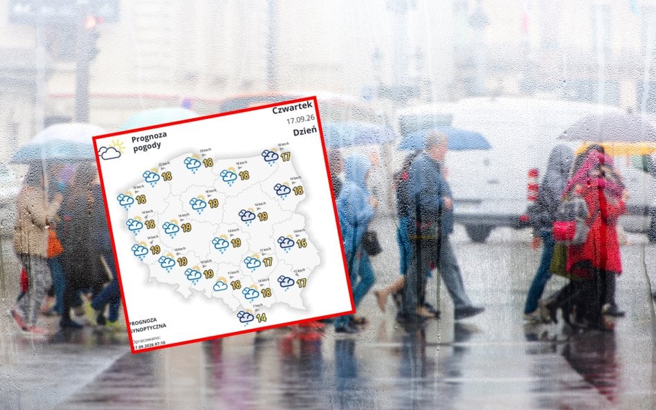 Deszcz, burze i ochłodzenie. Zmiana pogody pod koniec tygodnia