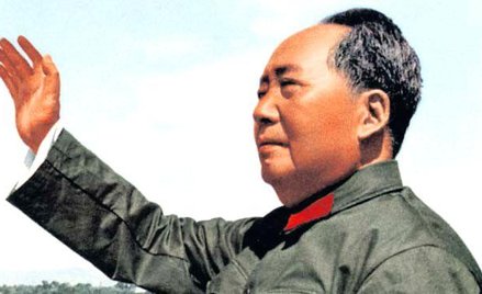 Chiński przywódca Mao Zedong, w czasie gdy niepodzielnie rządził krajem