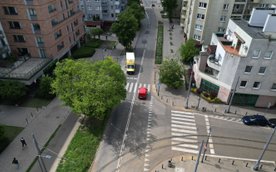 Ulica Wileńska przed remontem