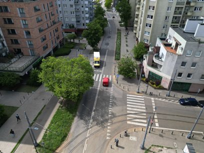 Ulica Wileńska przed remontem