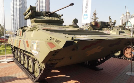 "BMP-1UMD. Fot./Bartłomiej Kucharski"