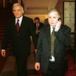 2001 r. Urząd Rady Ministrów - premier Jerzy Buzek i minister sprawiedliwości Lech Kaczyński