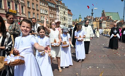 Procesja Bożego Ciała w Warszawie, 30 maja