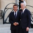 Emmanuel Macron i Jonas Gahr Støre