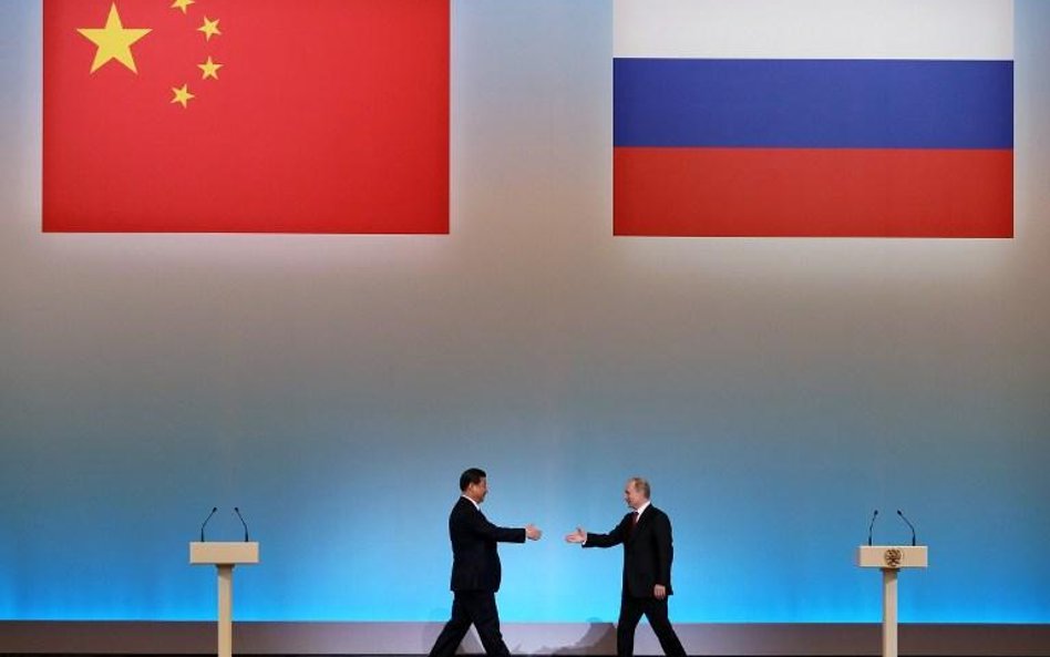 Xi Jinping i Władimir Putin