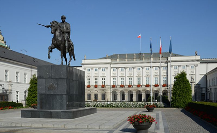 Kancelaria Prezydenta: Incydent przed Pałacem Prezydenckim