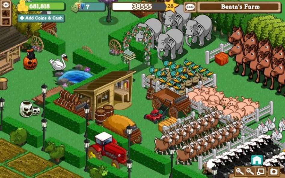 "Farmville" na FaceBooku