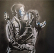 Banksy, „Mobile Lovers 2014”, Bristol