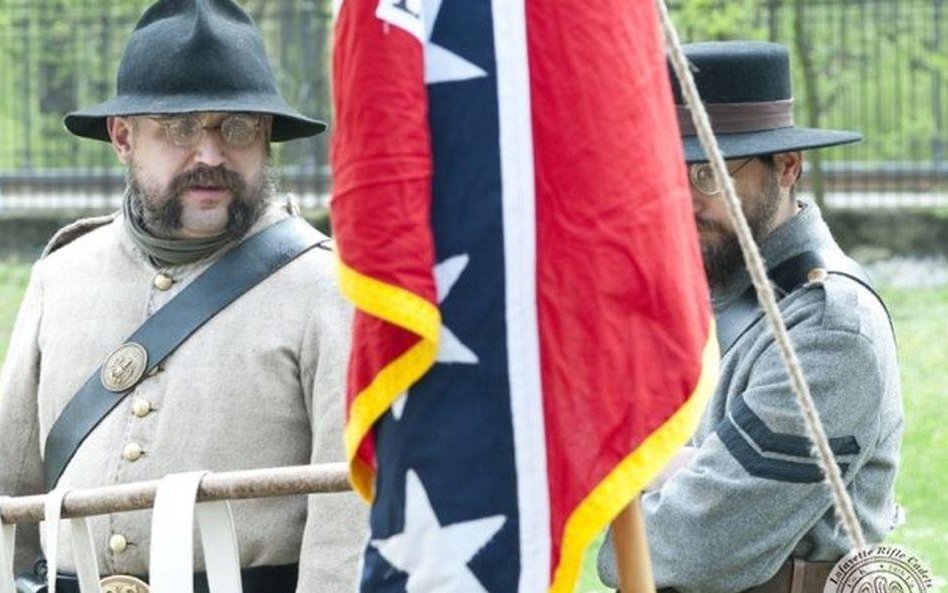 Członkowie grupy rekonstrukcyjnej