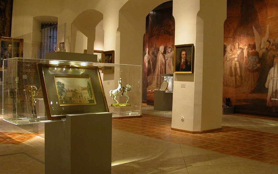 „Czartoryscy. Powrót do Puław”, fragment obecnej stałej ekspozycji.