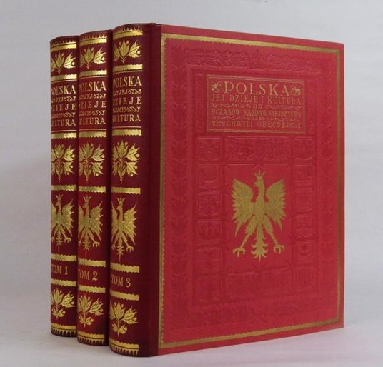 Od 3,2 tys. zł licytowana będzie książka „Polska jej dzieje i kultura”.