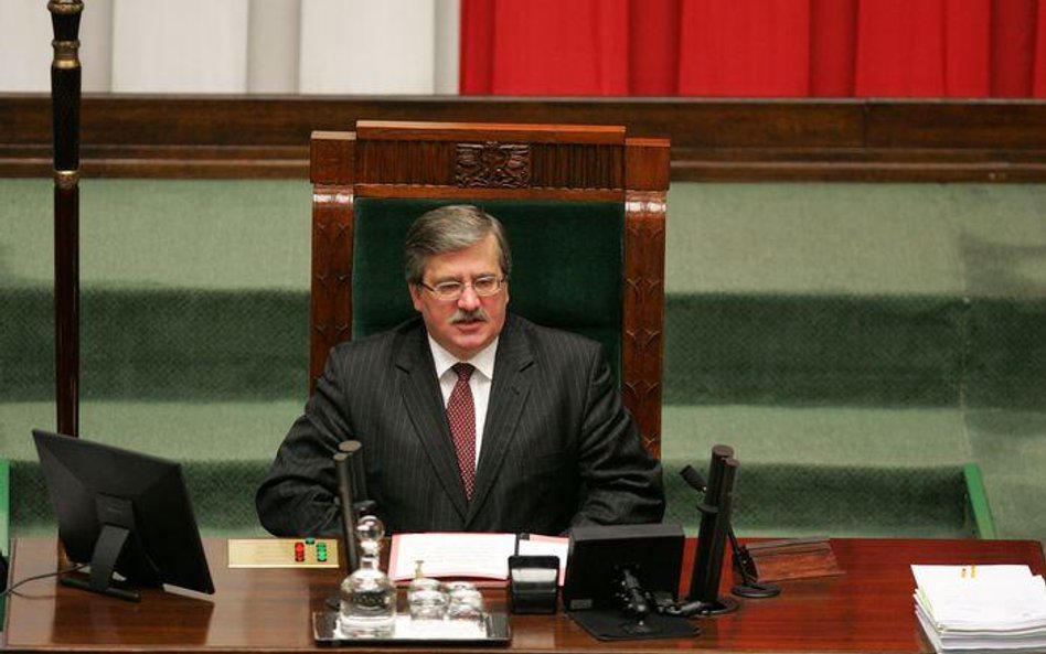 Kłótnia o standardy w Sejmie