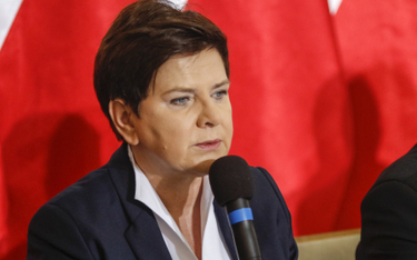 Beata Szydło: Jest politykiem PO, ale w tej sprawie w pełni go popieram