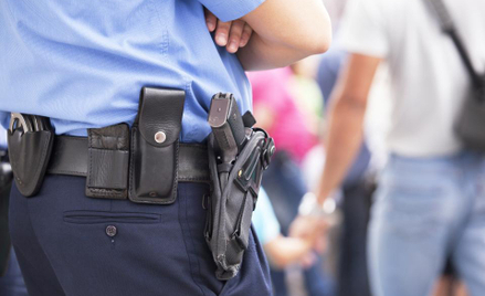 Policja nie strzela na strzelnicy