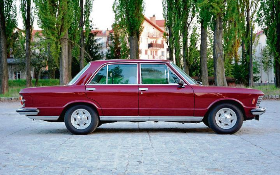 Fiat 130 Berlina 3200 – gdy był produkowany, konkurował jakością i wyposażeniem z Mercedesami.