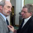 Antoni Macierewicz i Zbigniew Wassermann w kuluarach Sejmu