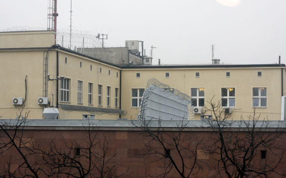 Dach budynku MSZ przy Al. Szucha w Warszawie