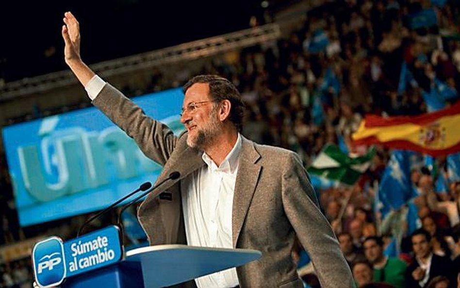 Mariano Rajoy liczy na sromotną porażkę socjalistów