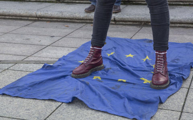 Palenie flagi Unii Europejskiej to nie przestępstwo