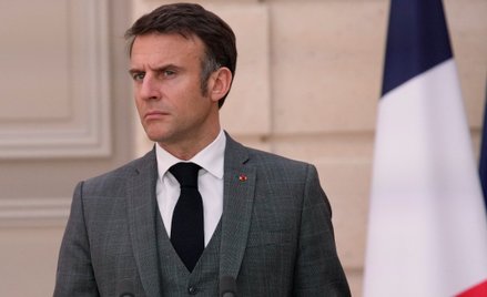 Prezydent Francji Emmanuel Macron