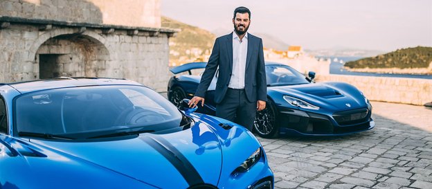 Mate Rimac to aktualny szef Bugatti własnej firmy Rimac