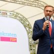 Christian Lindner okazał się gwiazdą dość nudnej kampanii wyborczej. Na zdjęciu: wiec w Hamburgu, 8 