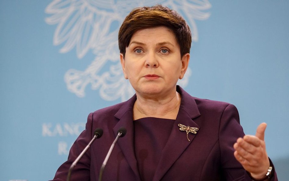 Beata Szydło: Dziwię się sugestiom niektórych byłych członków mojego rządu